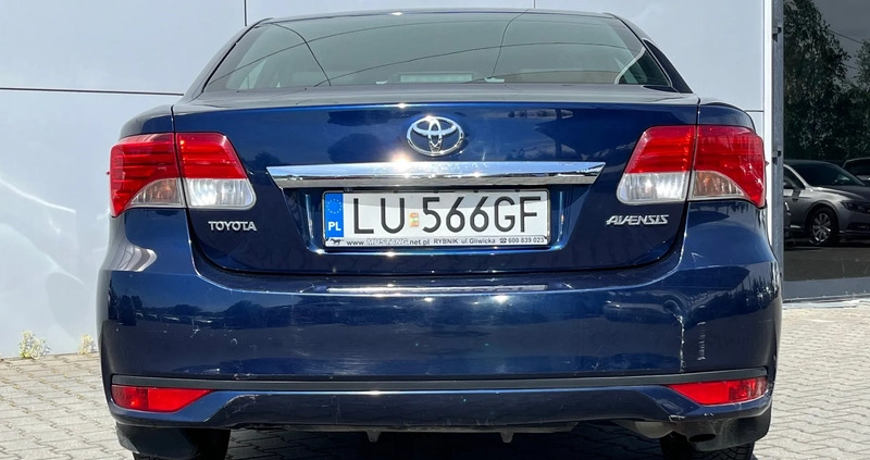 Toyota Avensis cena 20900 przebieg: 311687, rok produkcji 2013 z Rybnik małe 704